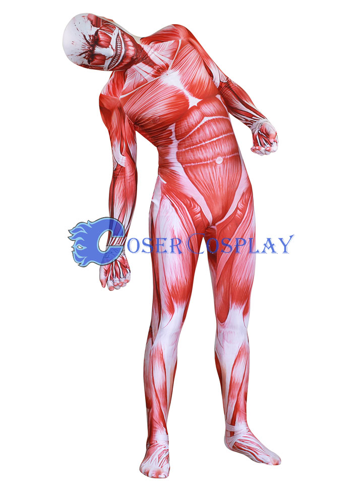 Attack on Titan Last Minute Halloween Costumes Zentai